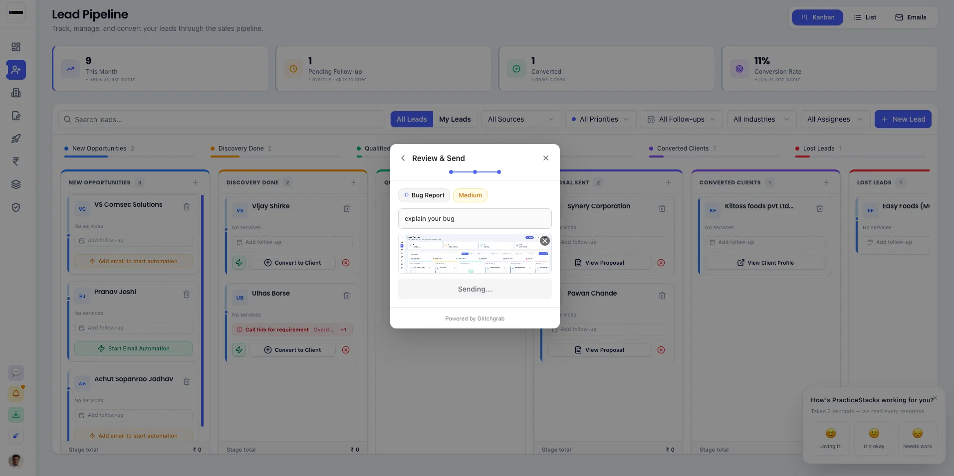 Step 4: Review and click Submit